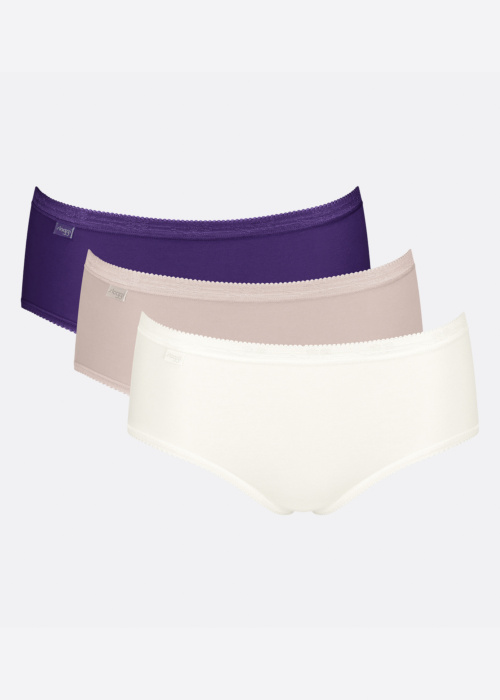 Sloggi Kelnaitės, 3 vnt. Basic+ Midi dėžutėje