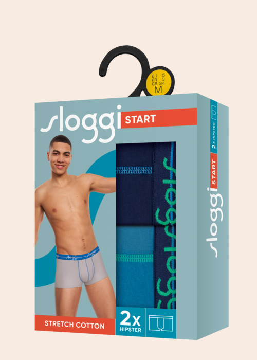 Sloggi kelnaitės Start 2 poros dėžutėje