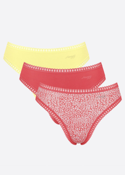 Sloggi Kelnaitės, 3 vnt. dėžutėje