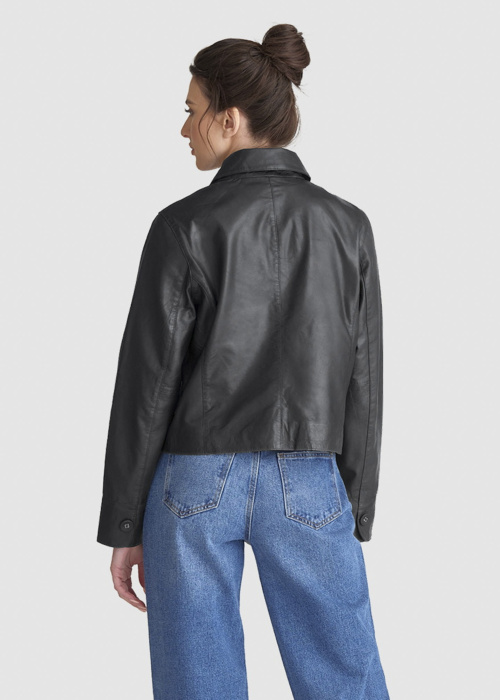 Saki odinė striukė Thea