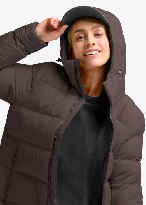 Jack Wolfskin pūkinis paltas