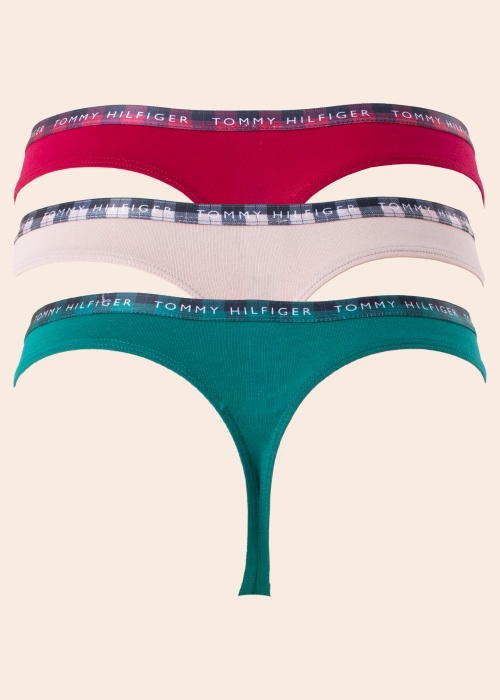 Tommy Hilfiger stringai 3 poros dėžutėje