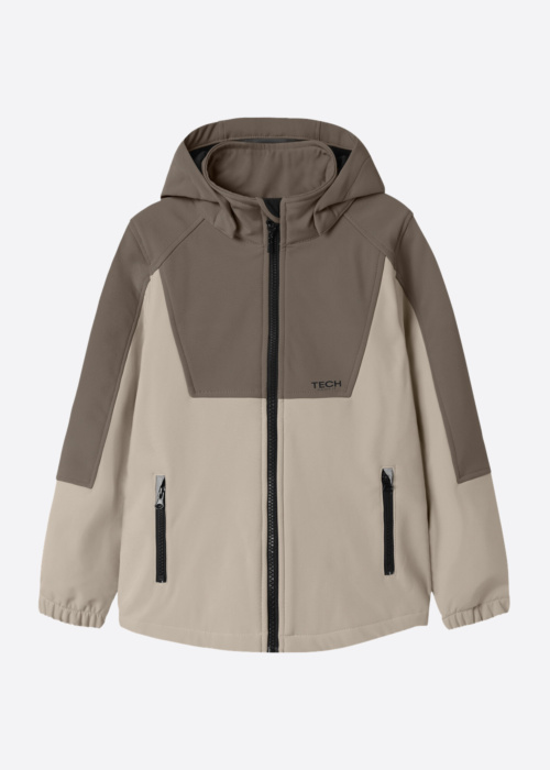 Name It Kids pavasario-rudens sportinė striukė Alfa Softshell Block