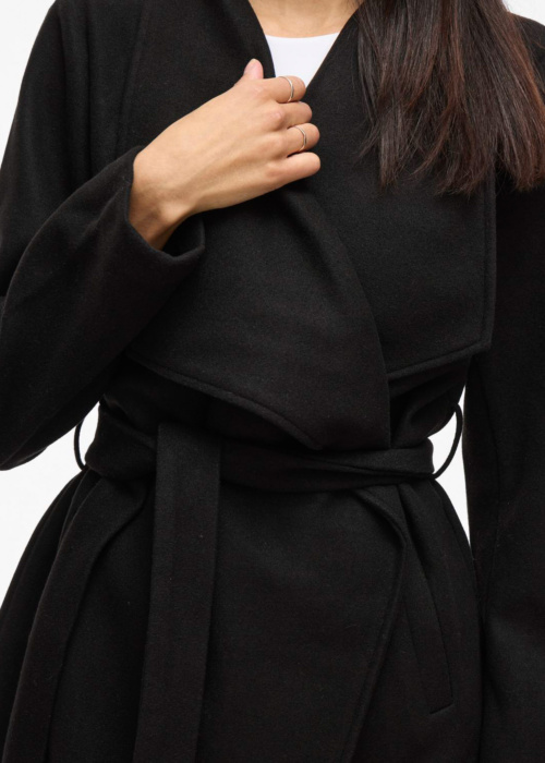 Vila pavasario–rudens paltas be pašiltinimo Cooley Collar Belt