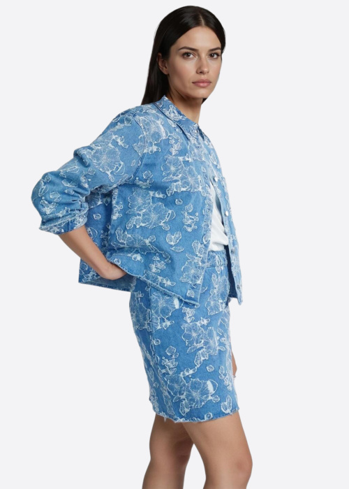 Vila džinsinis sijonas Ianais New Jacquard