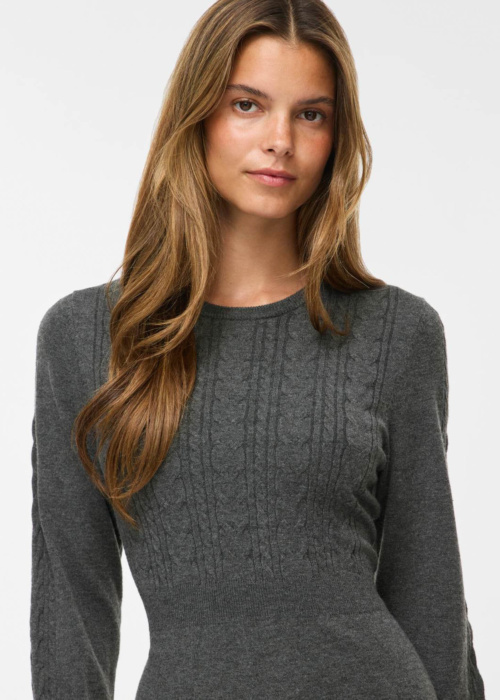 Vila megzta suknelė Kerry O-Neck Cable