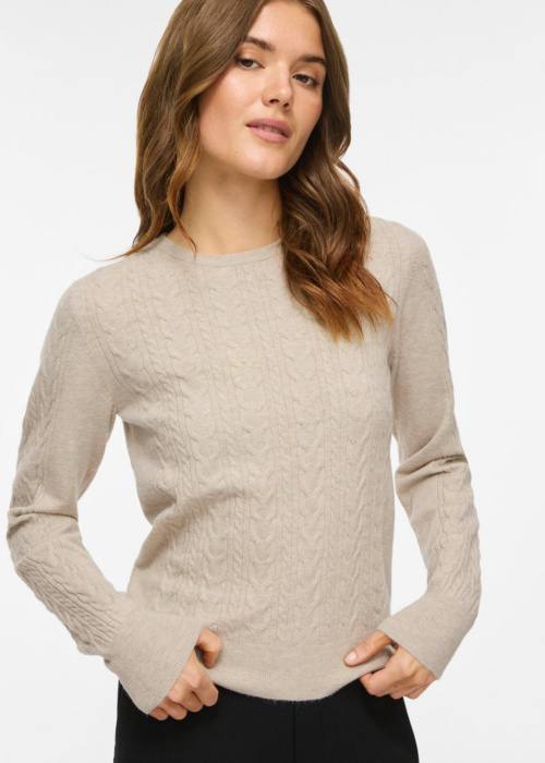 Vila megztinis Kerry O-Neck Cable