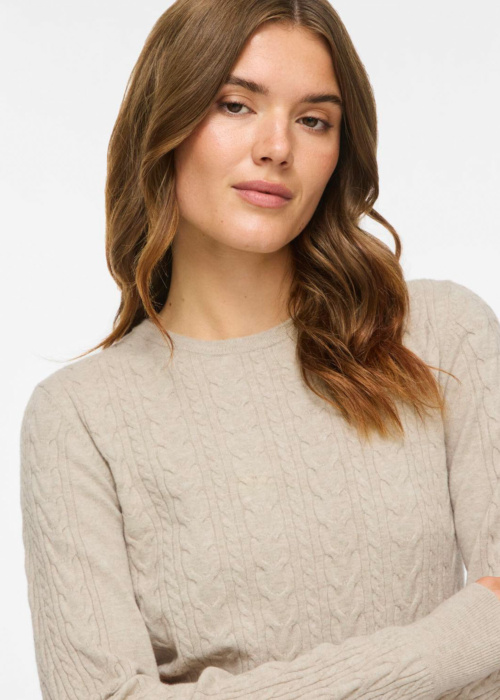Vila megztinis Kerry O-Neck Cable