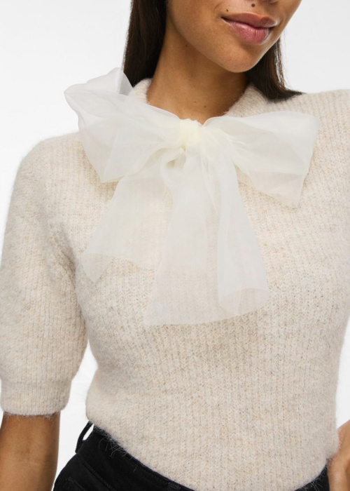 Vila megztinis Itza O-Neck 2/4 Bow