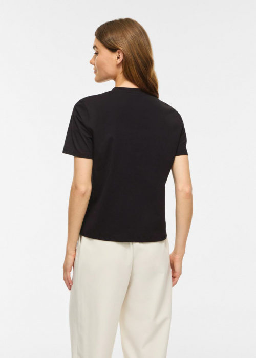 Vila Šv marškinėliai Orda O-Neck Flounce