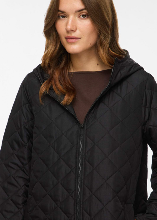 Vila pavasario–rudens paltas be pašiltinimo Tate Hooded Long