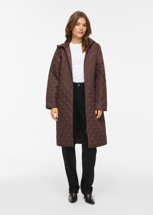 Vila pavasario–rudens paltas be pašiltinimo Tate Hooded Long