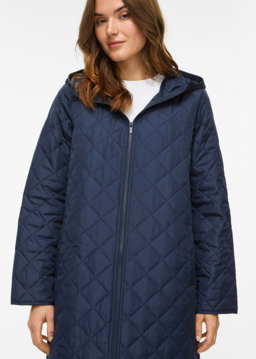 Vila pavasario–rudens paltas be pašiltinimo Tate Hooded Long