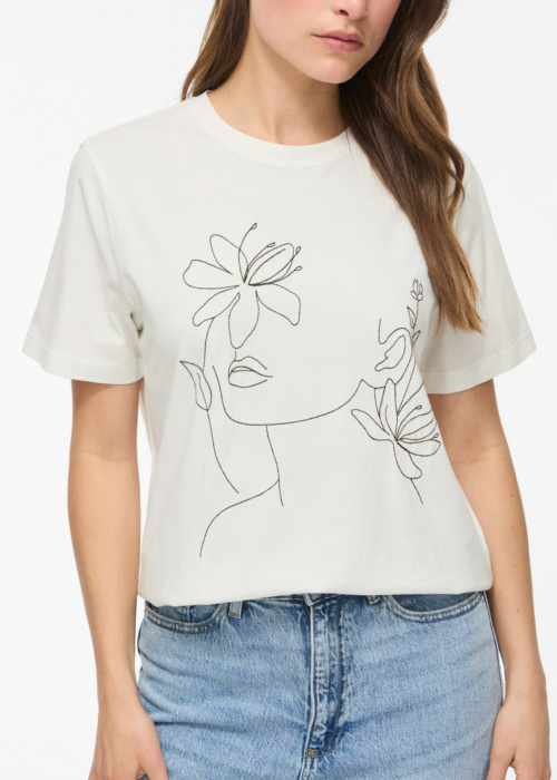 Vila marškinėliai Sybil O-Neck Artistic
