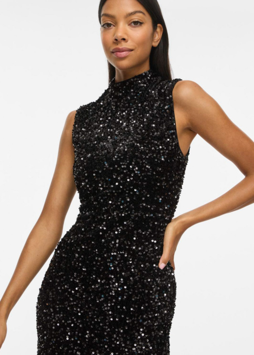 Vila formali suknelė Faith High Neck Midi