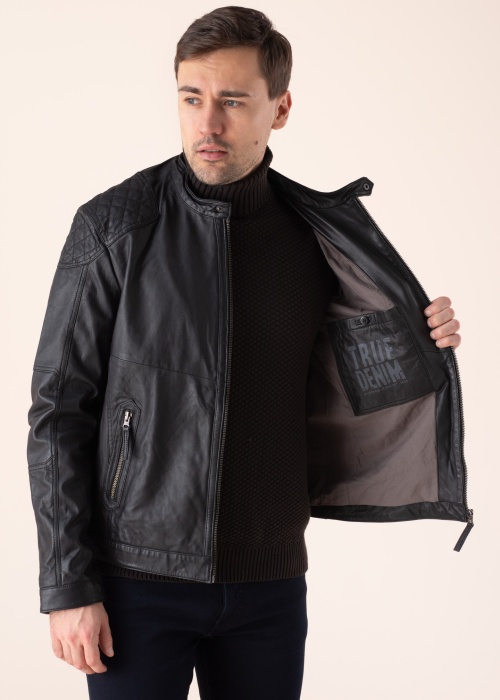 Mustang odinė striukė