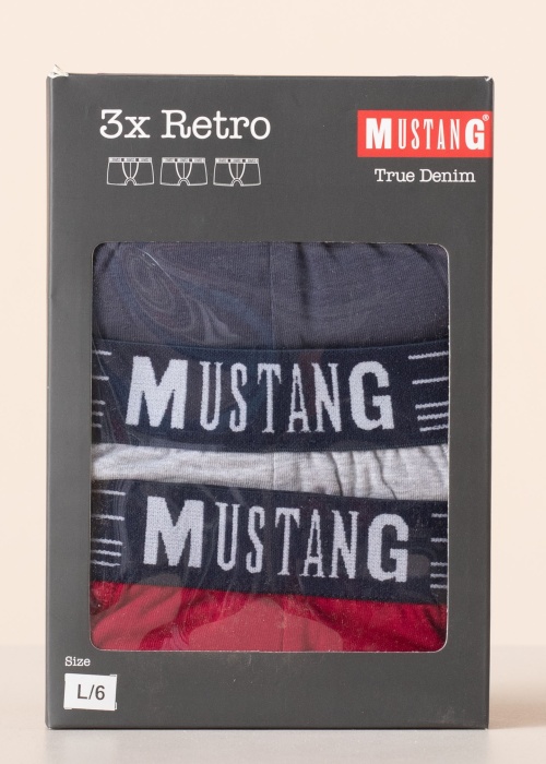 Mustang apatiniai, 3 vnt. Tyler Sport dėžutėje