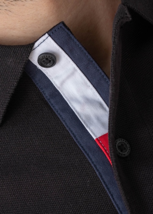 Tommy Jeans polo marškinėliai Slim Placket