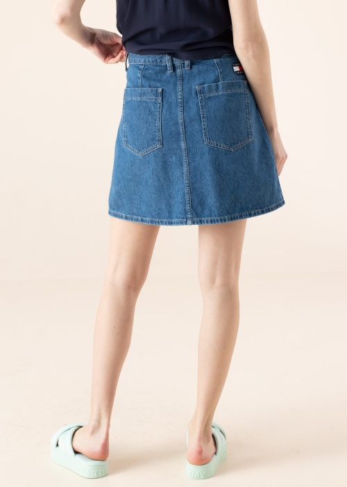 Tommy Jeans džinsinis sijonas