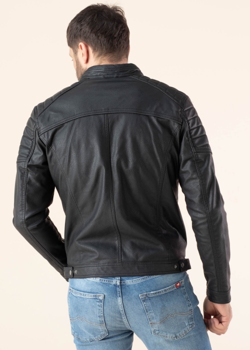 Jack & Jones dirbtinės odos striukė Rocky