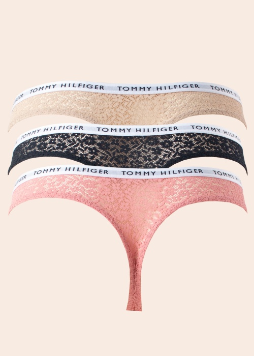 Tommy Hilfiger stringai 3 poros