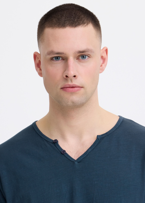 Blend marškinėliai Aston Split Neck