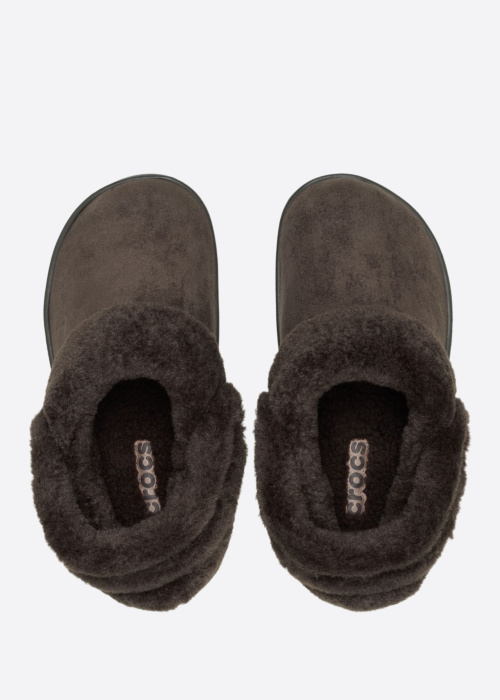 Crocs šlepetės Cl Unfurgtble Vegan Suede Clog