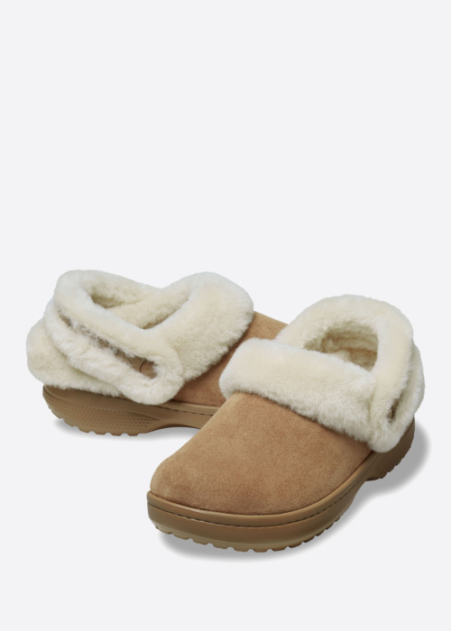 Crocs šlepetės Cl Unfurgtble Vegan Suede Clog