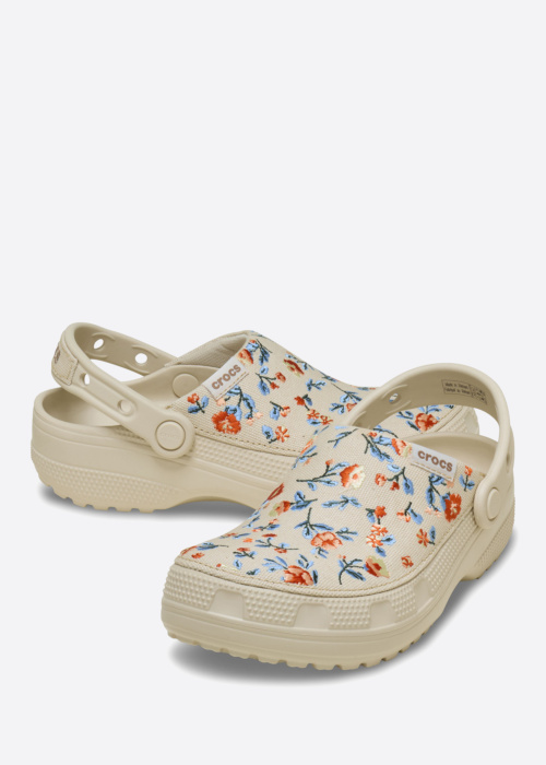 Crocs sandalai Classic Crafted Floral Clog