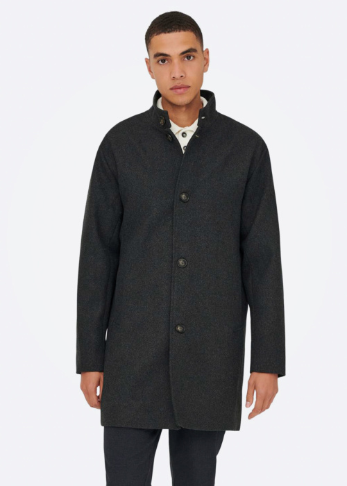 Only & Sons vilnonis paltas