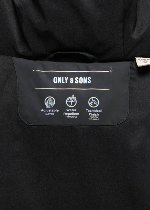 Only & Sons dygsniuota žiemine striuke