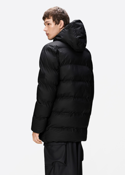 Rains dygsniuota žiemine striuke Alta Long Puffer Cargo W3T4