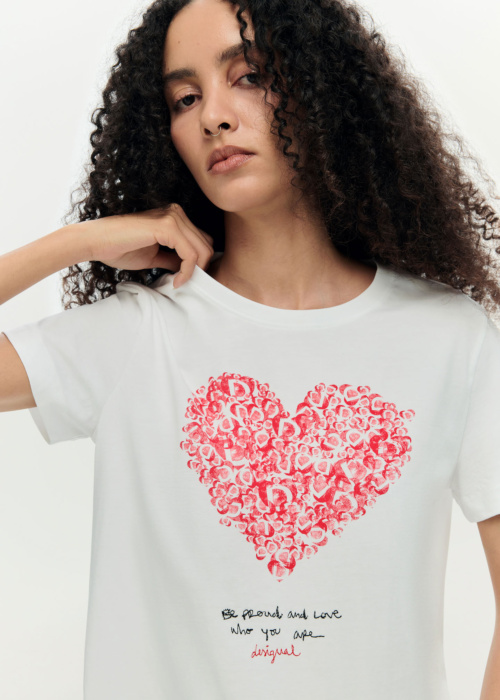 Desigual marškinėliai Cor