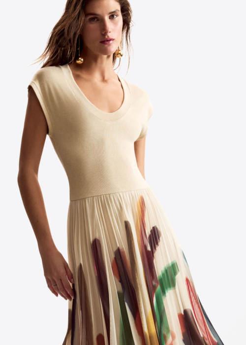 Desigual suknelė Brushes Lacroix