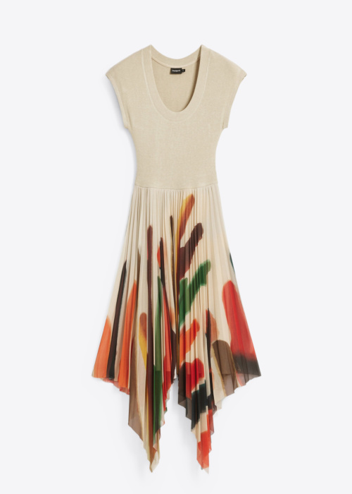 Desigual suknelė Brushes Lacroix