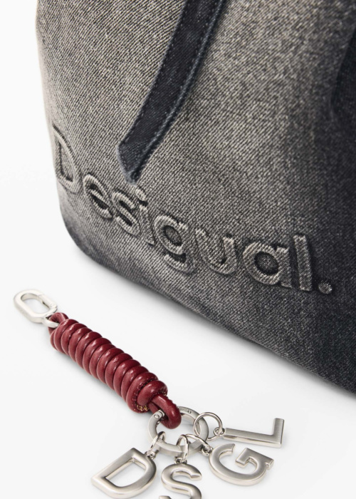 Desigual rankinė Halg Logotipas Denim