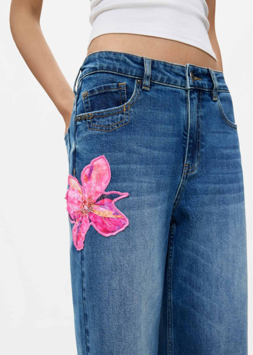 Desigual džinsu bikses Flora