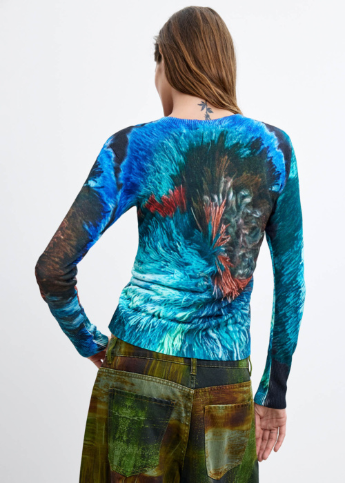 Desigual megztinis Pompom Lacroix