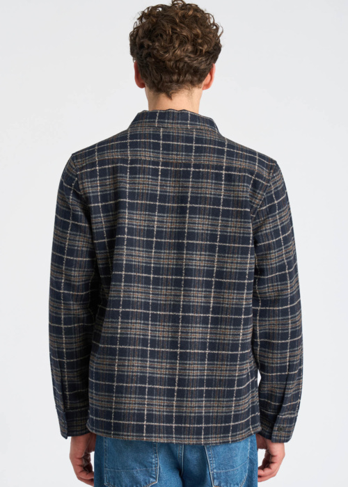 Lindbergh švarkas Brushed Check Overshirt