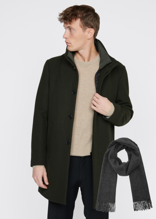 Matinique Pavasario–rudens paltas Harvey + dovanų šalikas