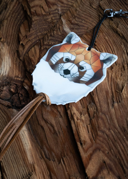 Softreflector atšvaitas Origami Red Panda