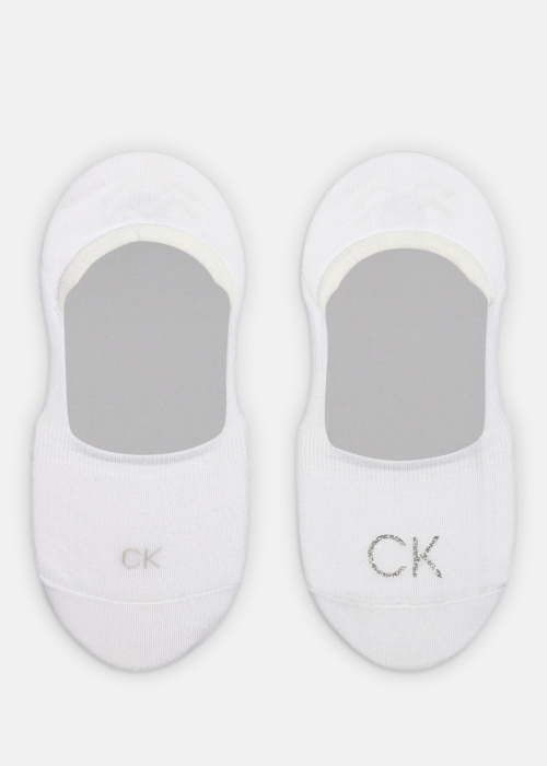 Calvin Klein kojinės Footie Mid Cut 2 pack