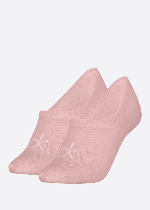 Calvin Klein kojinės Footie High Cut 2 pack