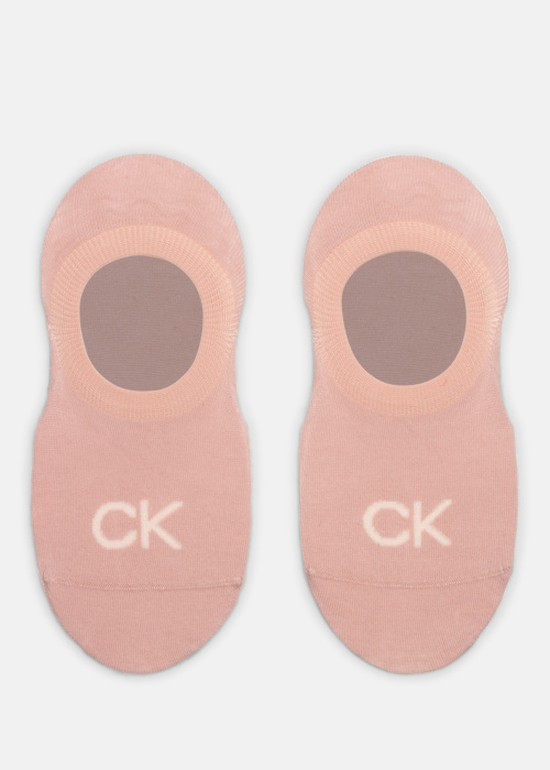 Calvin Klein kojinės Footie High Cut 2 pack