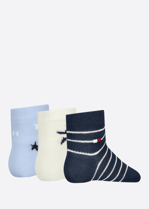 Tommy Hilfiger kojinės Stars & Stripe 3 Pack dovanų dėžutėje