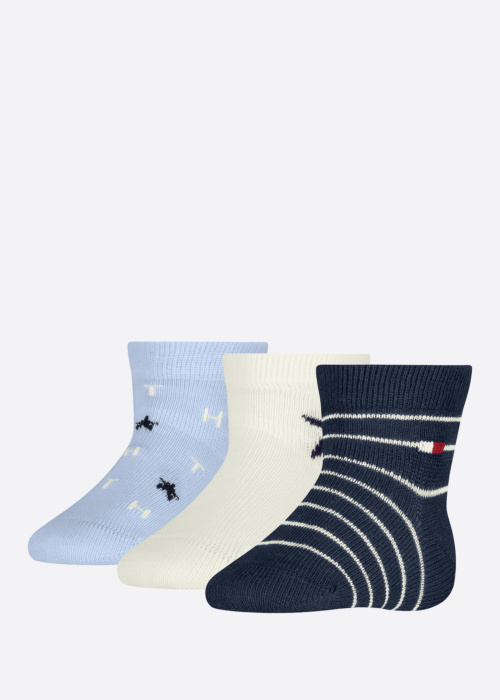 Tommy Hilfiger kojinės Stars & Stripe 3 Pack dovanų dėžutėje