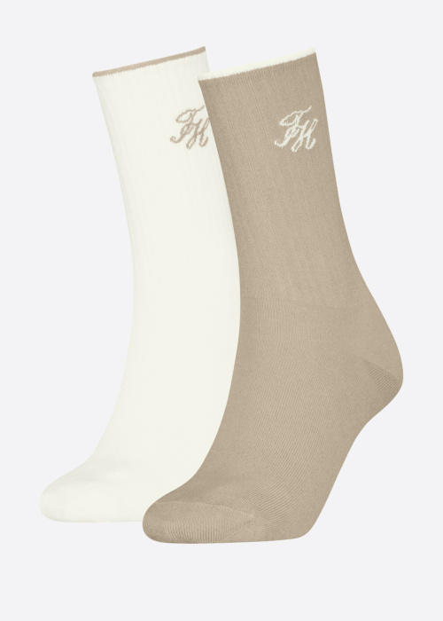 Tommy Hilfiger kojinės Monogram Lurex 2 Pack
