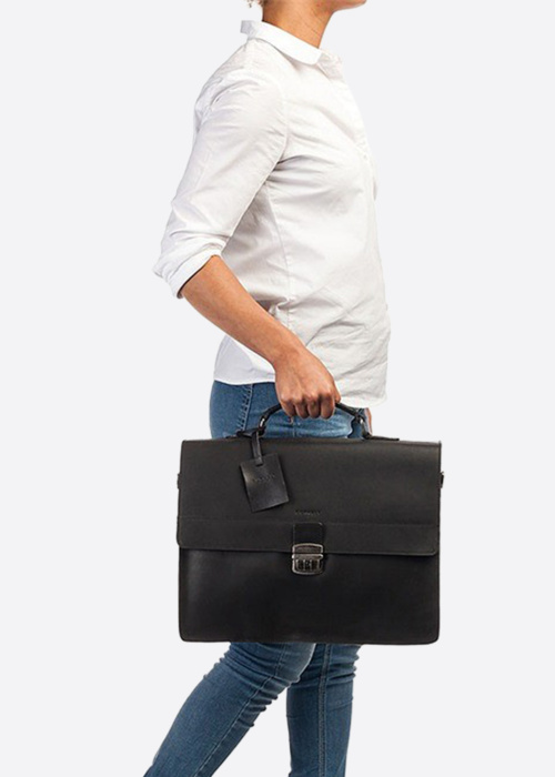 Burkely portfelis Vintage Dean Briefcase 3-comp
