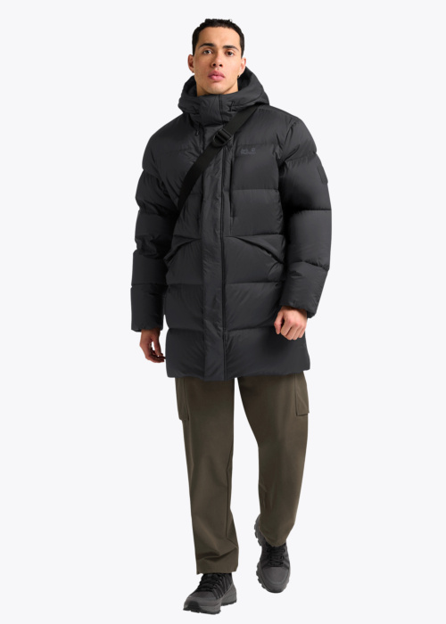 Jack Wolfskin pūkinis paltas