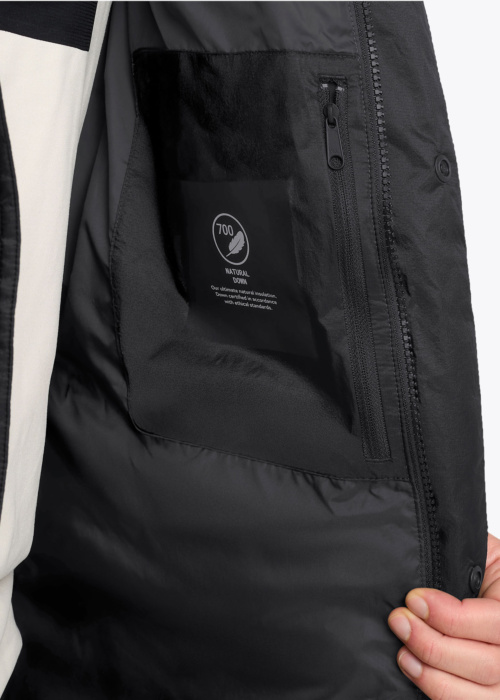 Jack Wolfskin pūkinis paltas